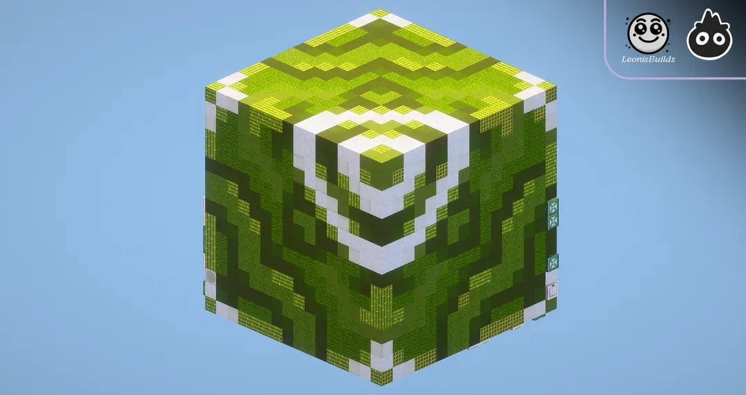 Green Glazed Terracotta — Minecraft Build by MellowHat