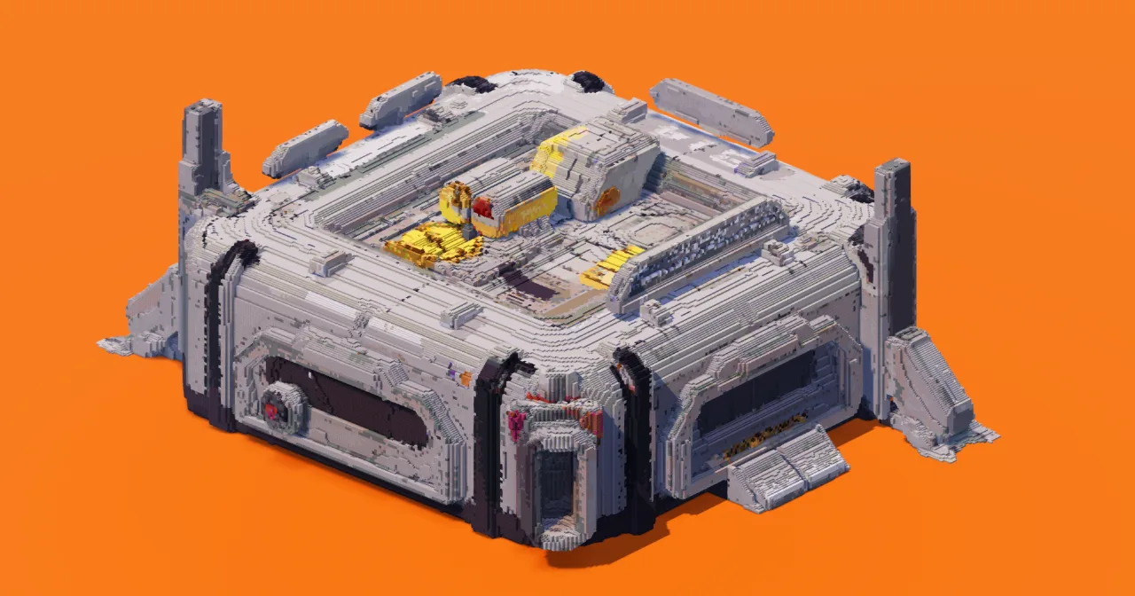 Scifi Cargo Module — Minecraft Build by StarWarsCreations