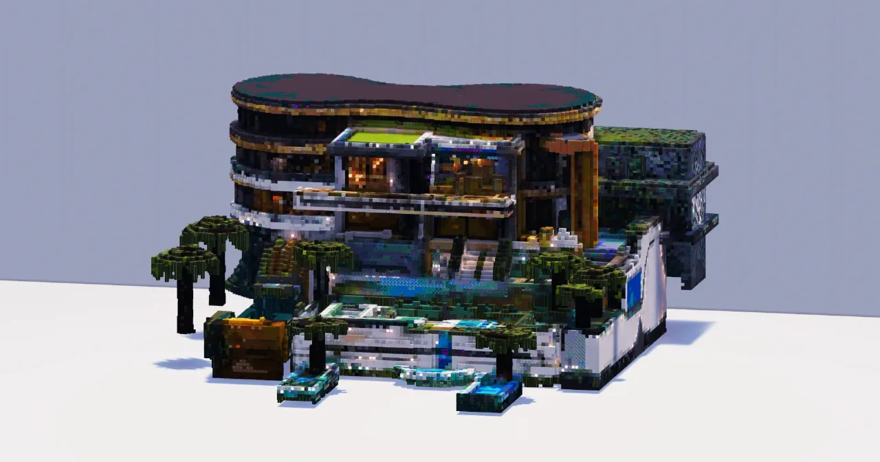 Modern Hotel — Minecraft Build by ModernCraft