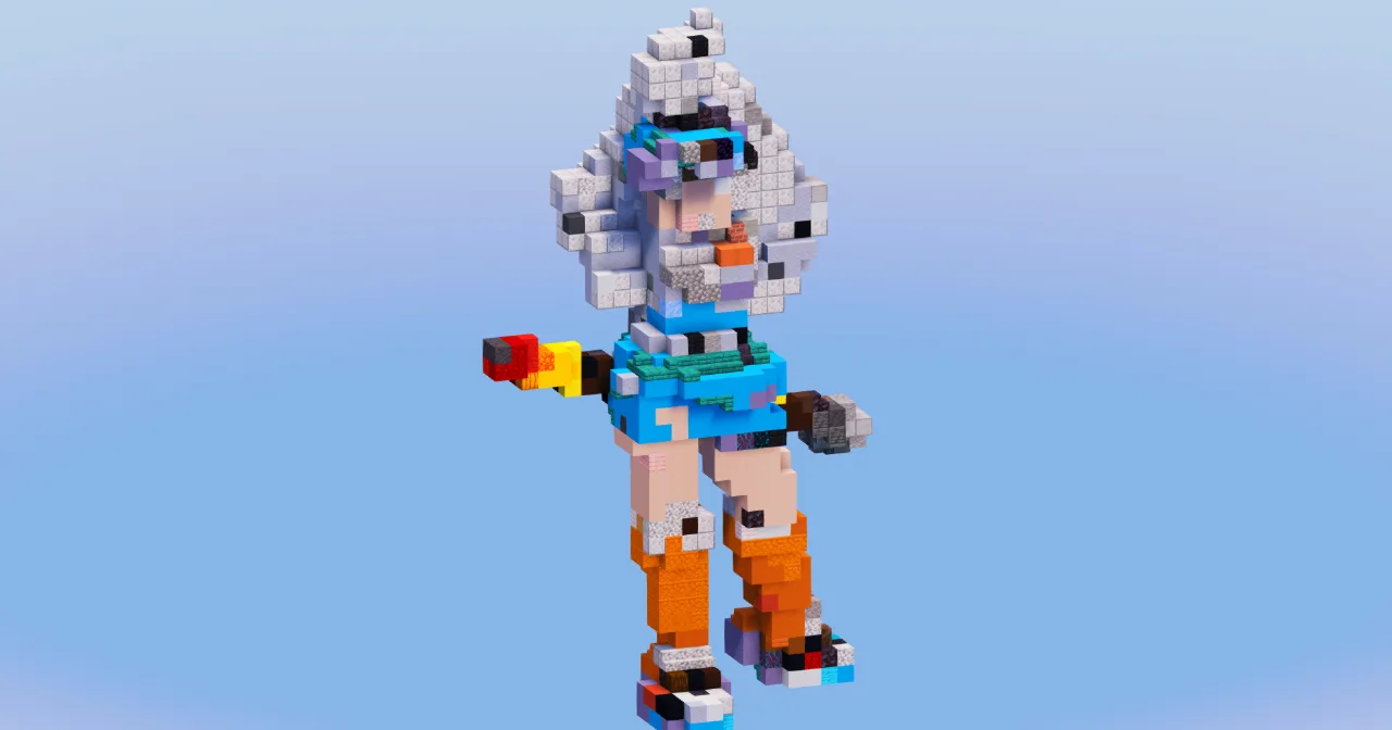 Kahili Elite Four from Pokemon — Minecraft Build by LeonisBuilds