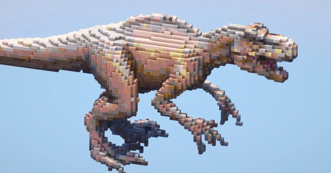 Raptor — Minecraft Build by LeonisBuilds