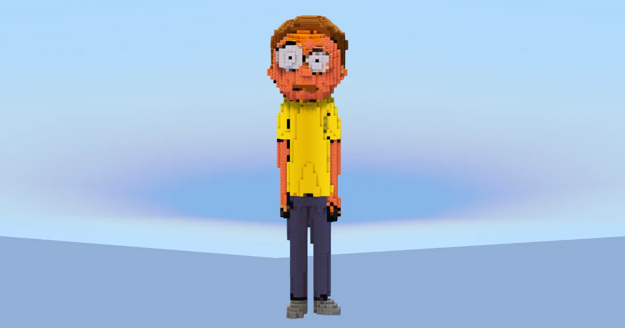 Morty — Minecraft Build by LeonisBuilds