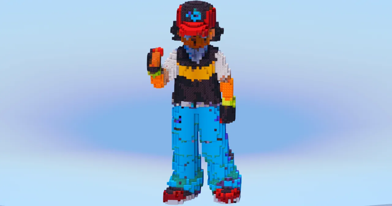 Ash Ketchum Diamond & Pearl — Minecraft Build by LeonisBuilds