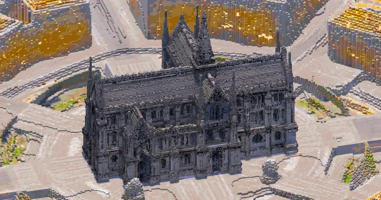 Gothic Castle — Minecraft Build by GothicCathedrals