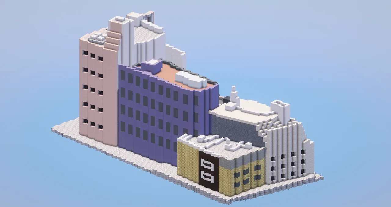 City Minecraft Palace — Minecraft Build by LeonisBuilds