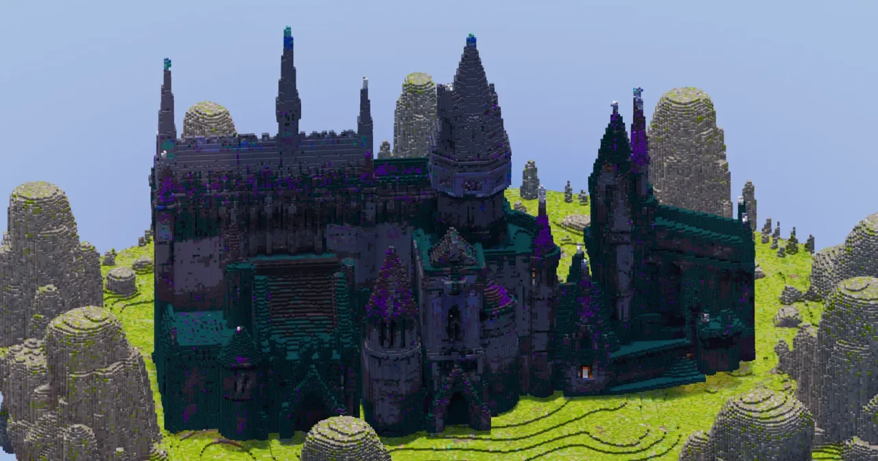 Dark Medieval Castle — Minecraft Build by StrongholdStudios