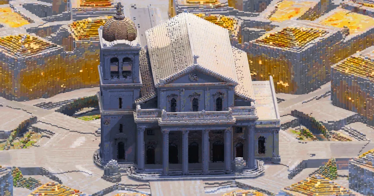 Neoclassical Church — Minecraft Build by GothicCathedrals