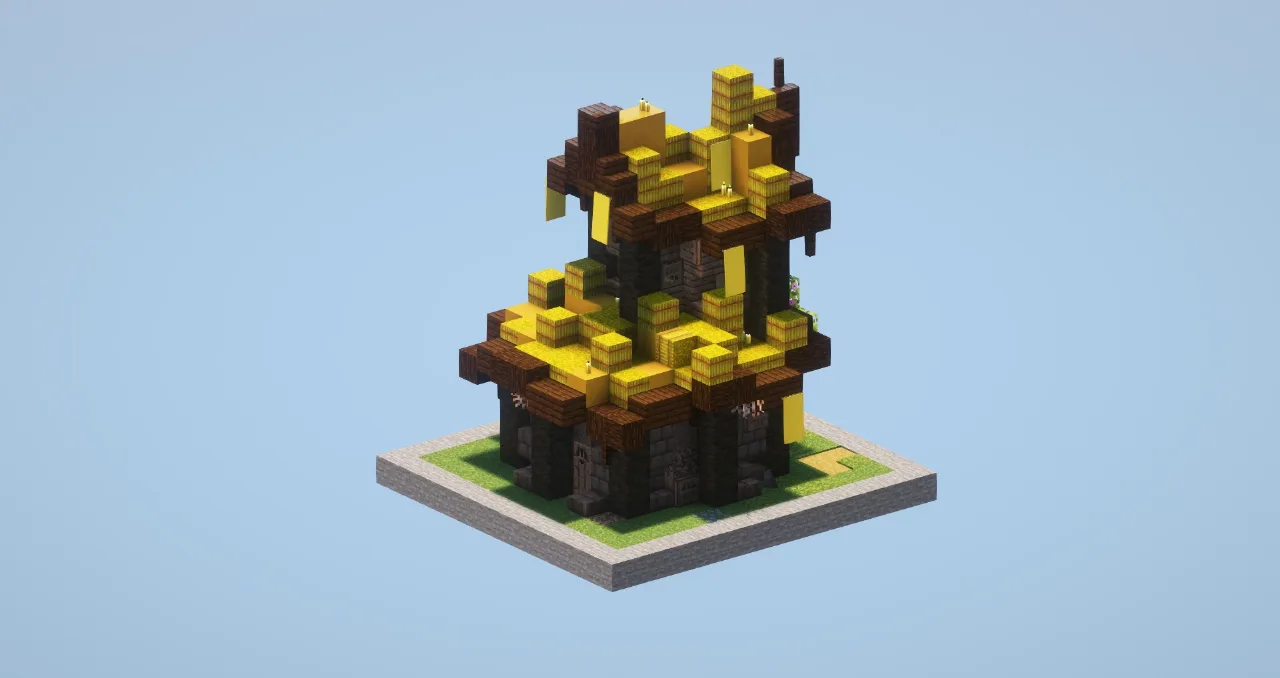 Swamp House — Minecraft Build by LeonisBuilds