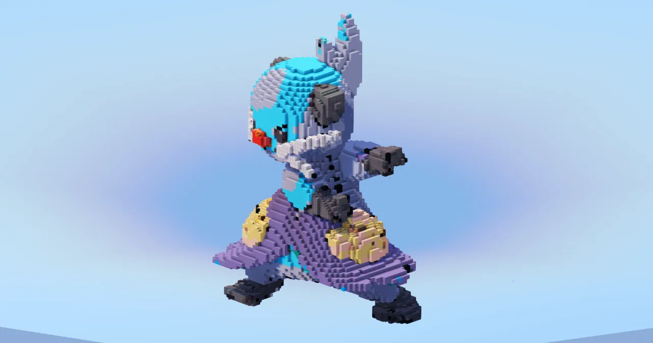 Dewott — Minecraft Build by LeonisBuilds