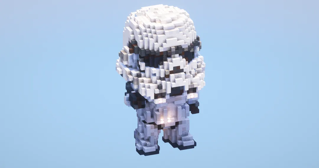 Stormtrooper from Star Wars — Minecraft Build by LeonisBuilds
