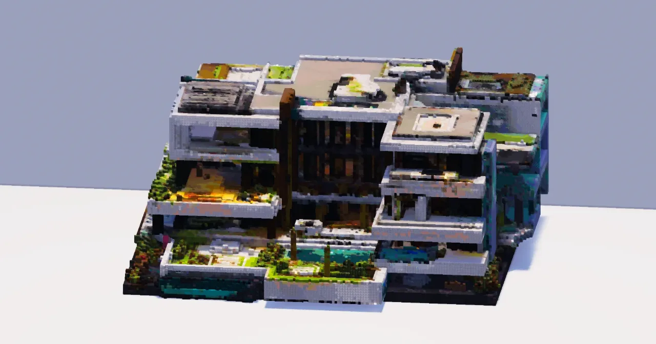 Modern Villa — Minecraft Build by ModernCraft