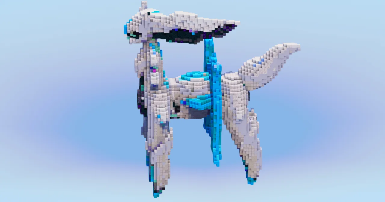 Arceus Water — Minecraft Build by LeonisBuilds