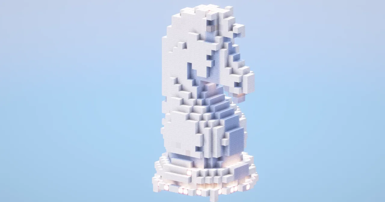 White Knight‎ — Minecraft Build by LeonisBuilds