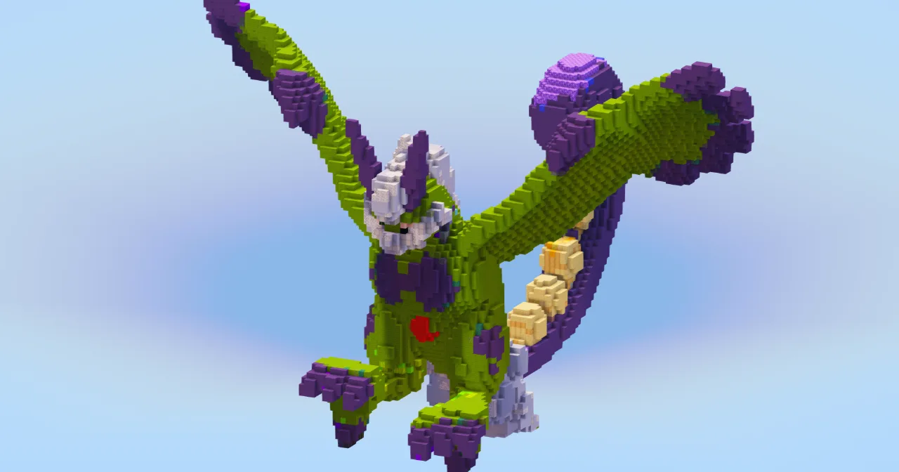 Tornadus Therian — Minecraft Build by LeonisBuilds