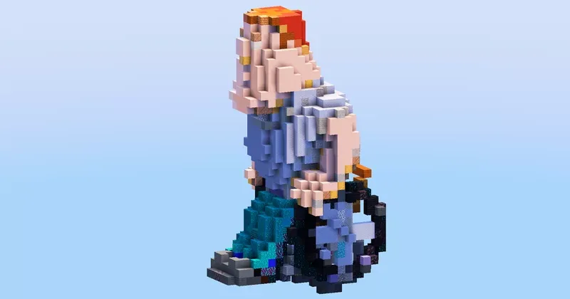 Joe Swanson from Family Guy — Minecraft Build by LeonisBuilds