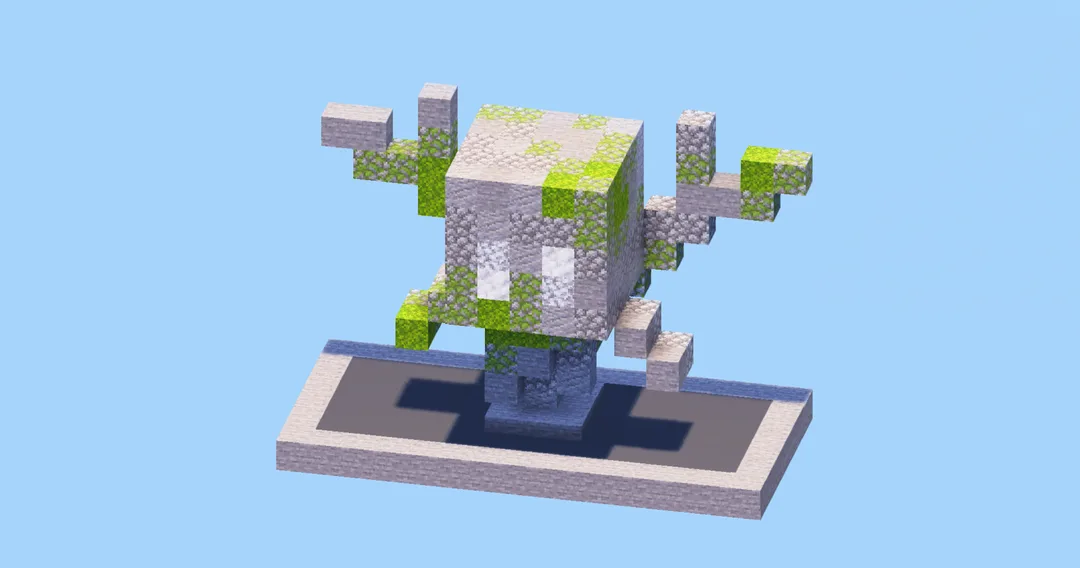 Allay Stone Statue — Minecraft Build by LeonisBuilds