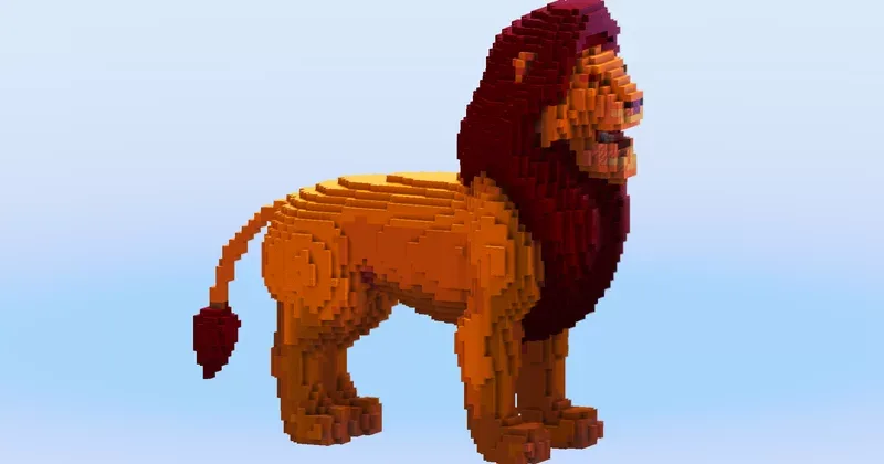 Simba — Minecraft Build by LeonisBuilds