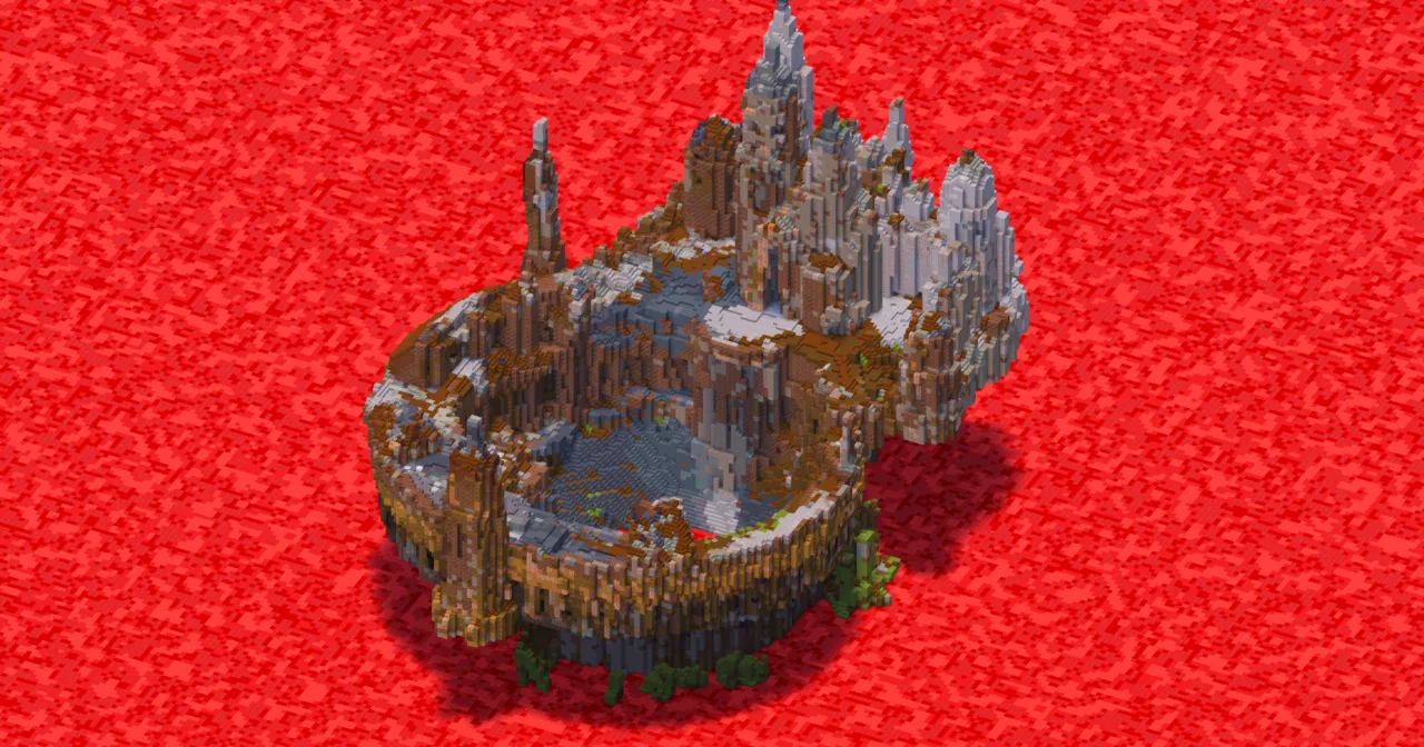 Gothic City Ring — Minecraft Build by ImpossibleBuilds