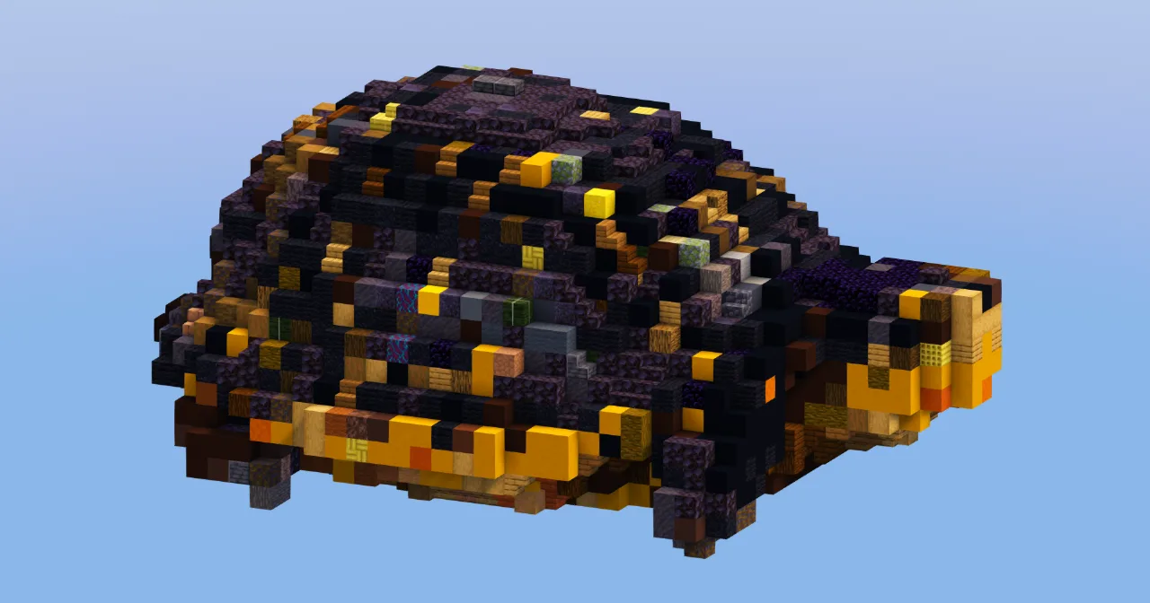 Turtle Animal — Minecraft Build by LeonisBuilds