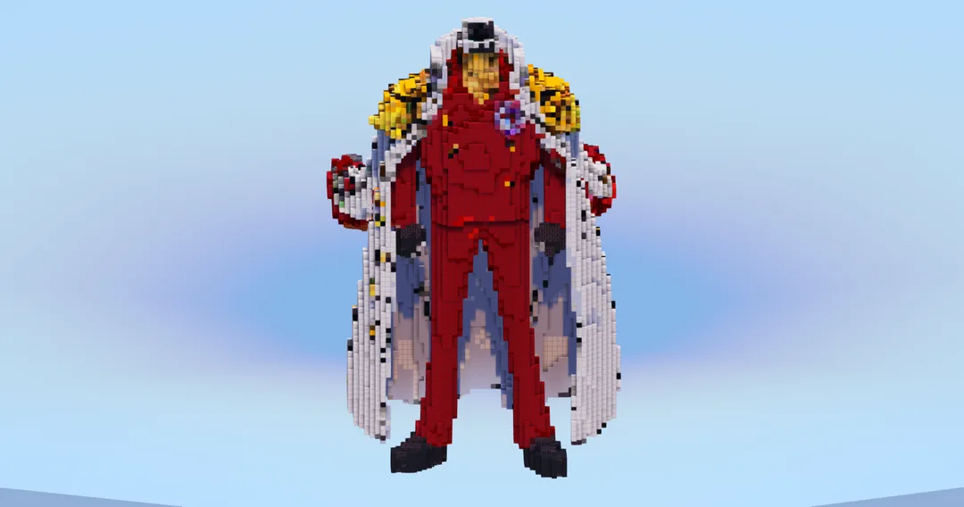 Akainu — Minecraft Build by LeonisBuilds