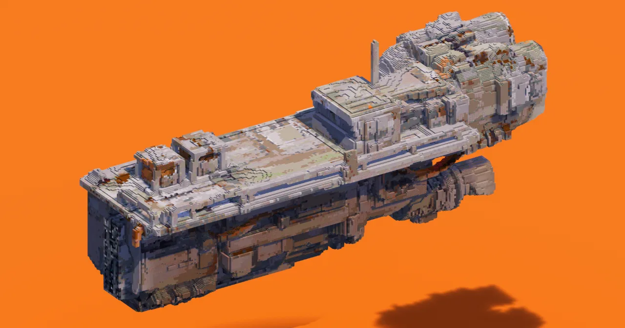 Rusty Cargo Hauler — Minecraft Build by StarWarsCreations