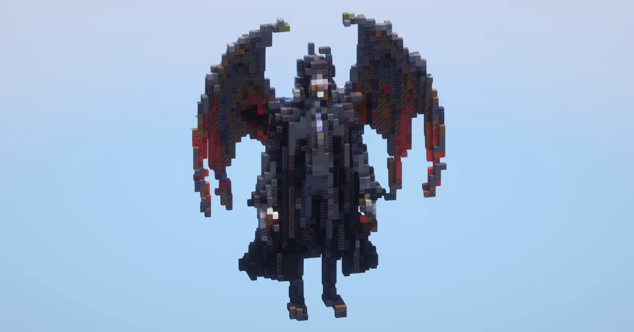 Ryuk‎ from Death Note — Minecraft Build by LeonisBuilds