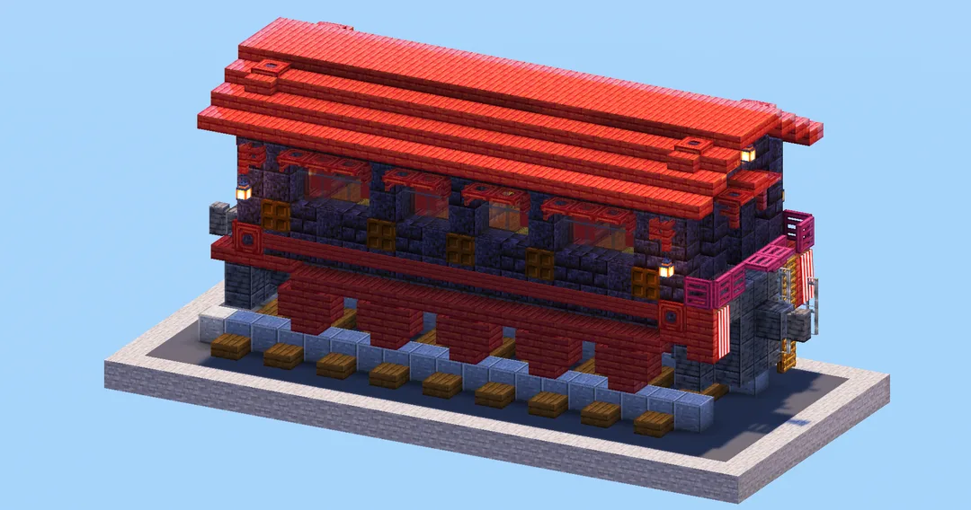 Passenger Train Wagon — Minecraft Build by LeonisBuilds
