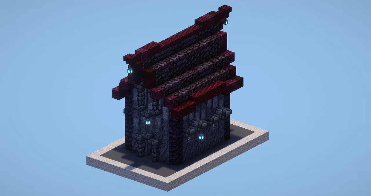Basalt House — Minecraft Build by LeonisBuilds