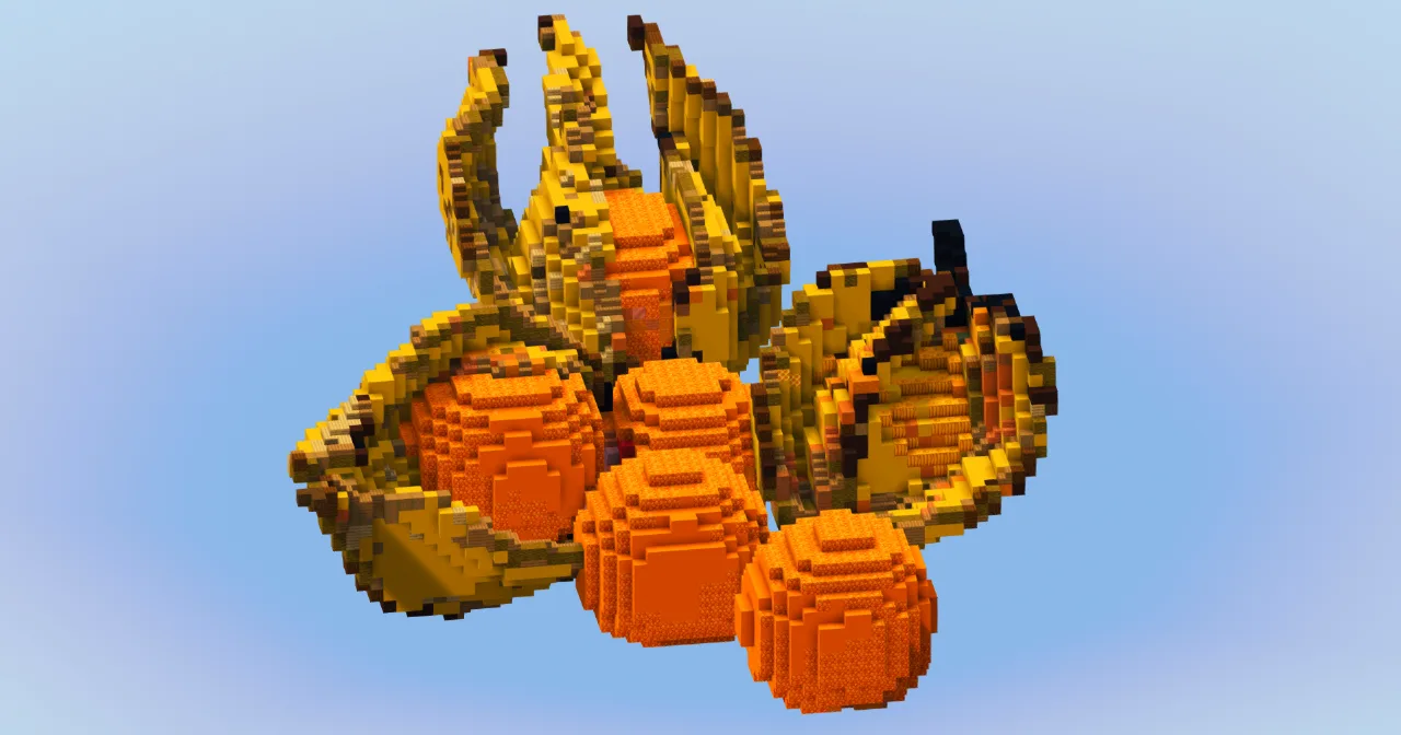 Physalis Fruit — Minecraft Build by LeonisBuilds