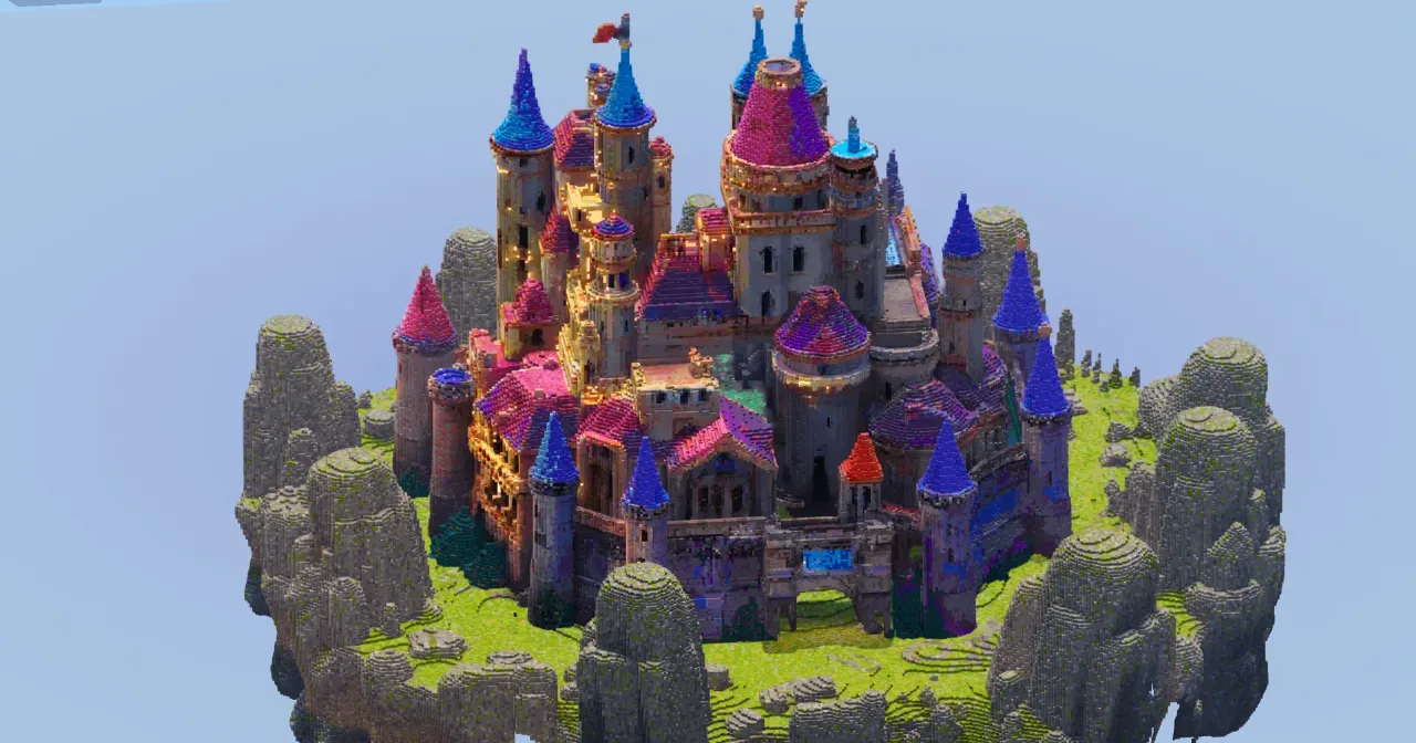 Minecraft Fantasy Castle — Minecraft Build by StrongholdStudios