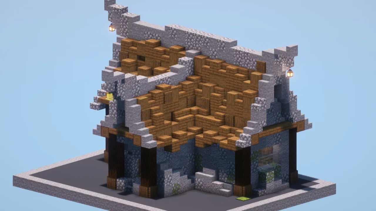 Medieval House — Minecraft Build by LeonisBuilds