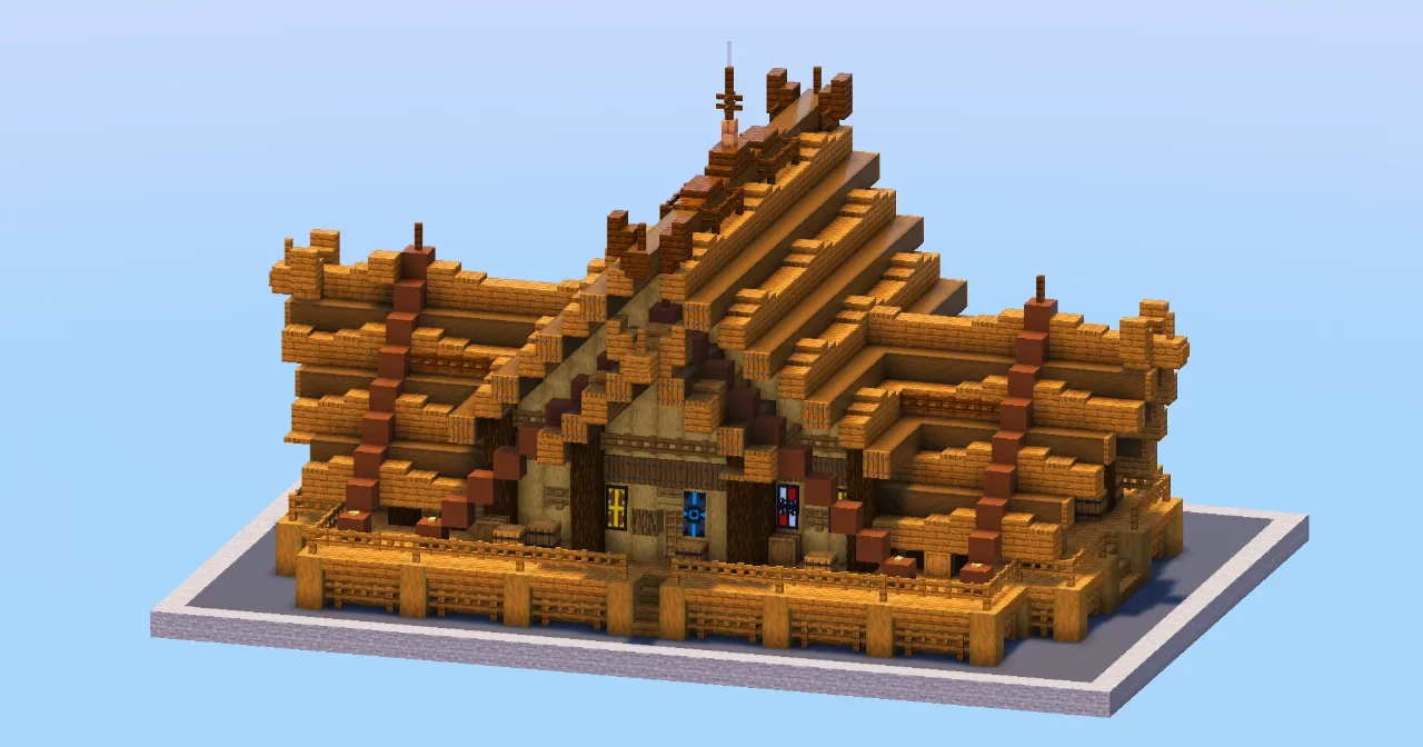 Viking fast House — Minecraft Build by LeonisBuilds