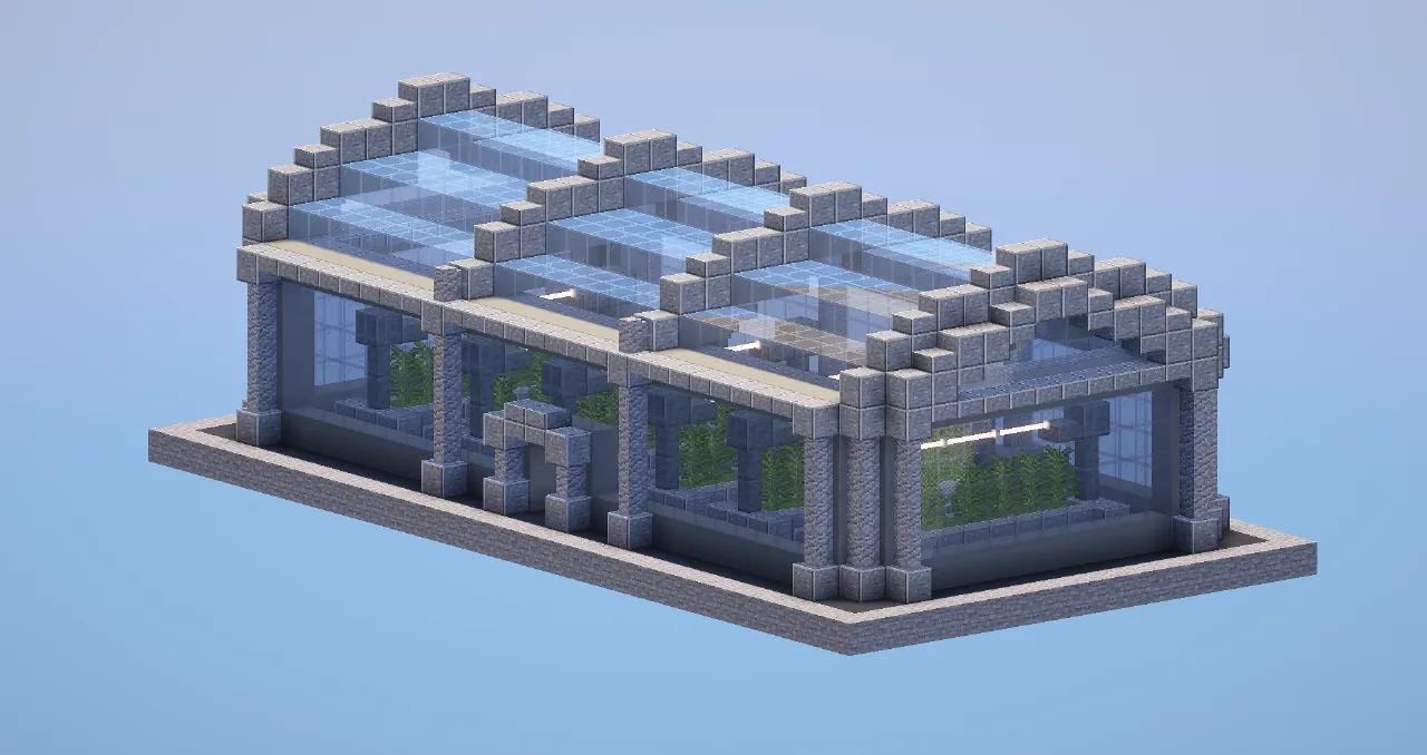Greenhouse — Minecraft Build by LeonisBuilds
