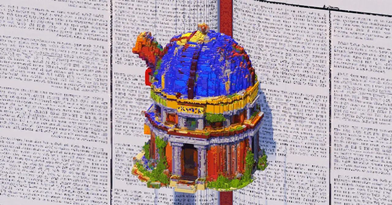 Star Observatory Dome — Minecraft Build by TheBibleOfBuilding