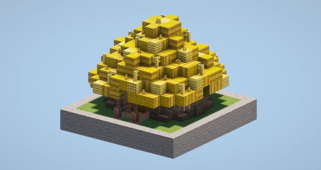 Mayan House 3 — Minecraft Build by LeonisBuilds