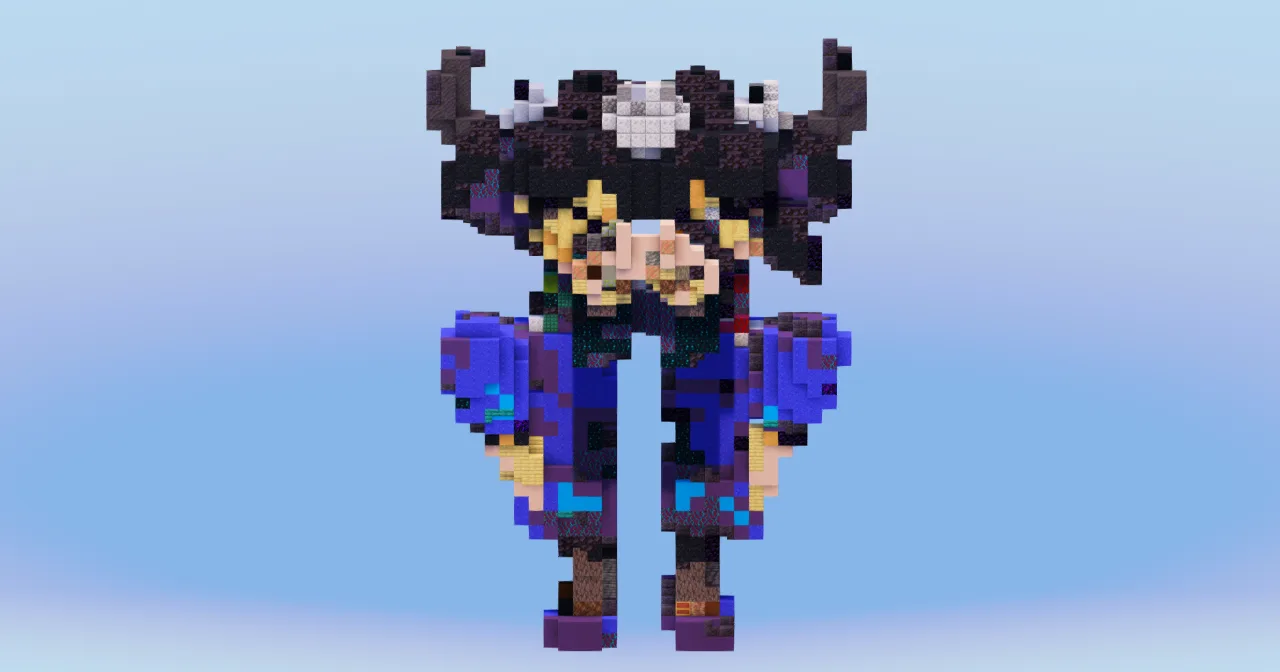 Tate and Liza Gym Leaders from Pokemon — Minecraft Build by LeonisBuilds