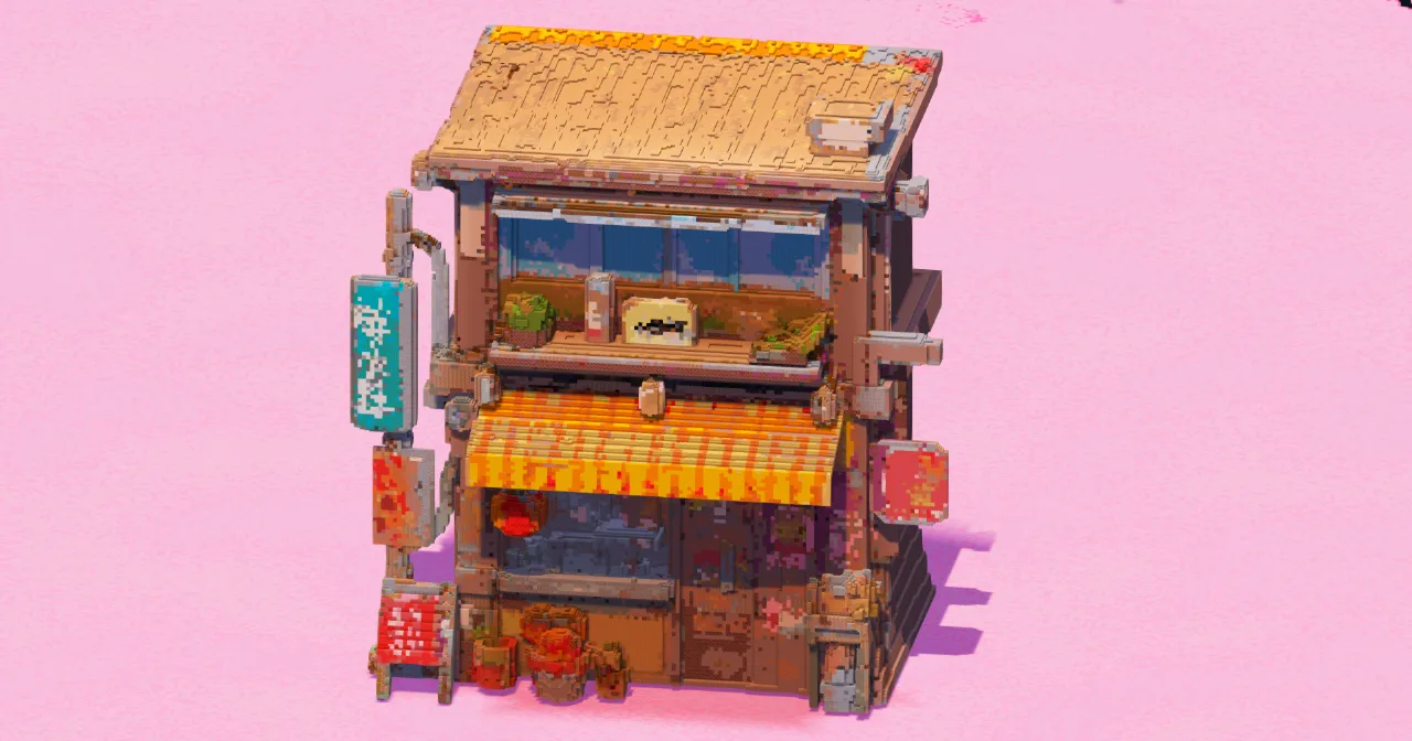 Japanese Grocery Shop — Minecraft Build by EasternRealms