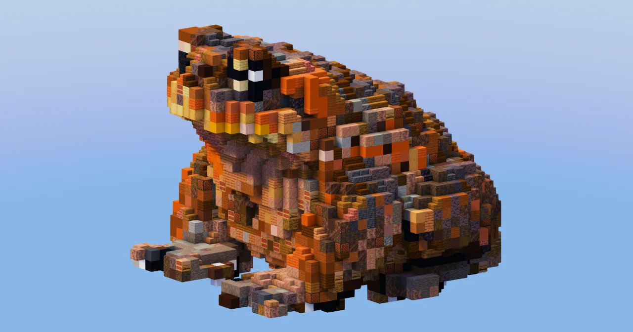 Toad Animal — Minecraft Build by LeonisBuilds