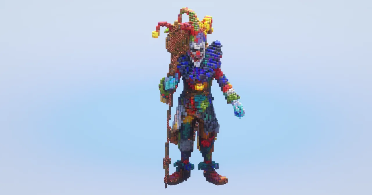 Clown‎ — Minecraft Build by LeonisBuilds