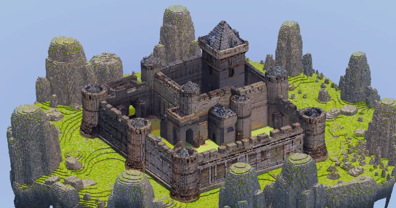 Minecraft Medieval Castle — Minecraft Build by StrongholdStudios