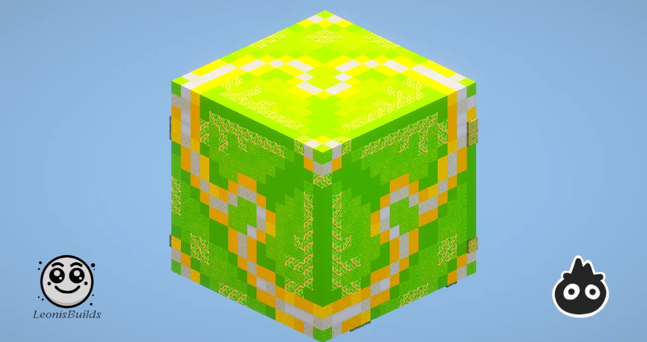 Lime Glazed Terracotta (Collab) — Minecraft Build by LeonisBuilds