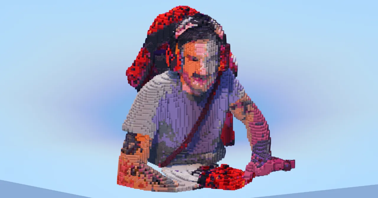 Pewdiepie — Minecraft Build by LeonisBuilds