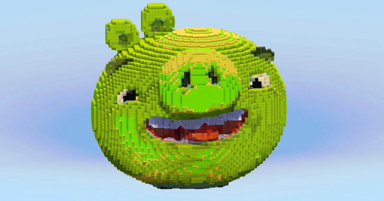 Minion Pig — Minecraft Build by LeonisBuilds