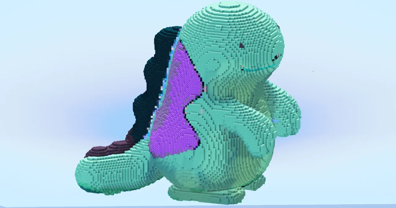 Quagsire — Minecraft Build by LeonisBuilds