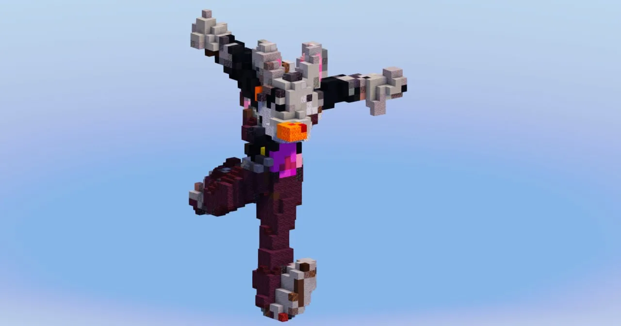 Thea Stilton from Geronimo Stilton — Minecraft Build by LeonisBuilds