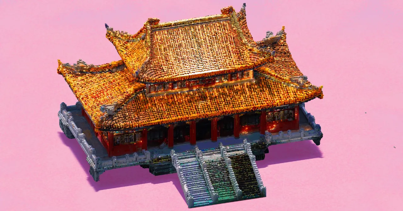 Chinese Temple — Minecraft Build by EasternRealms