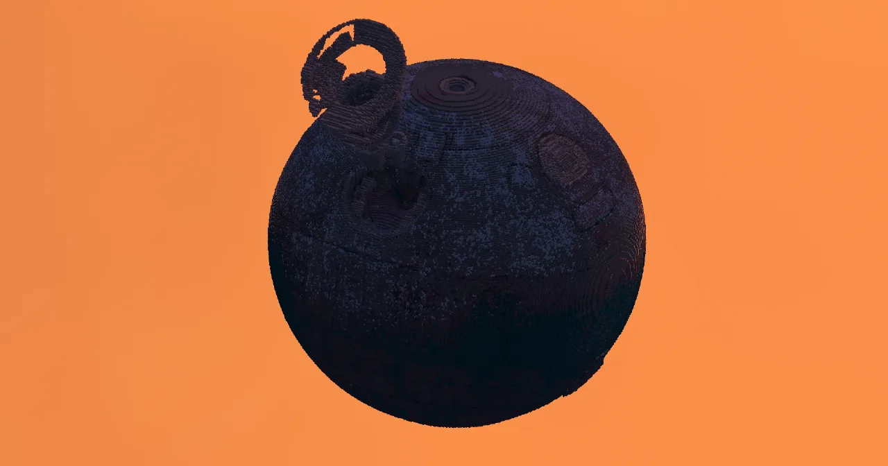 Death Star Being Built — Minecraft Build by StarWarsCreations