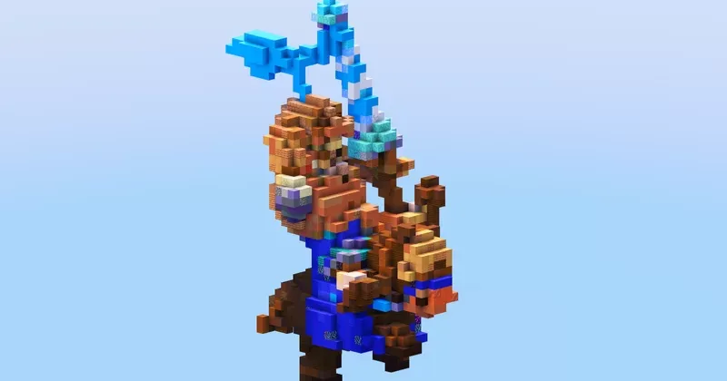Prince from Clash Royale — Minecraft Build by LeonisBuilds