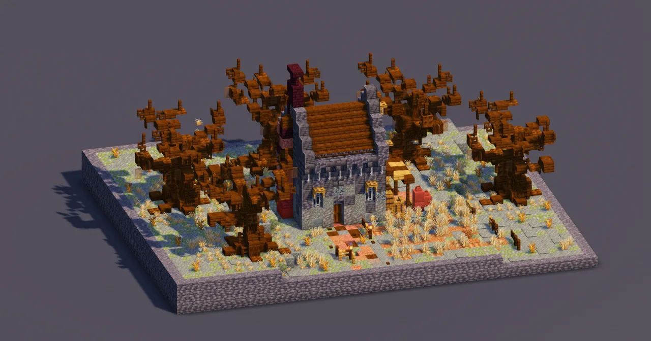 Scary Country House — Minecraft Build by MellowHat
