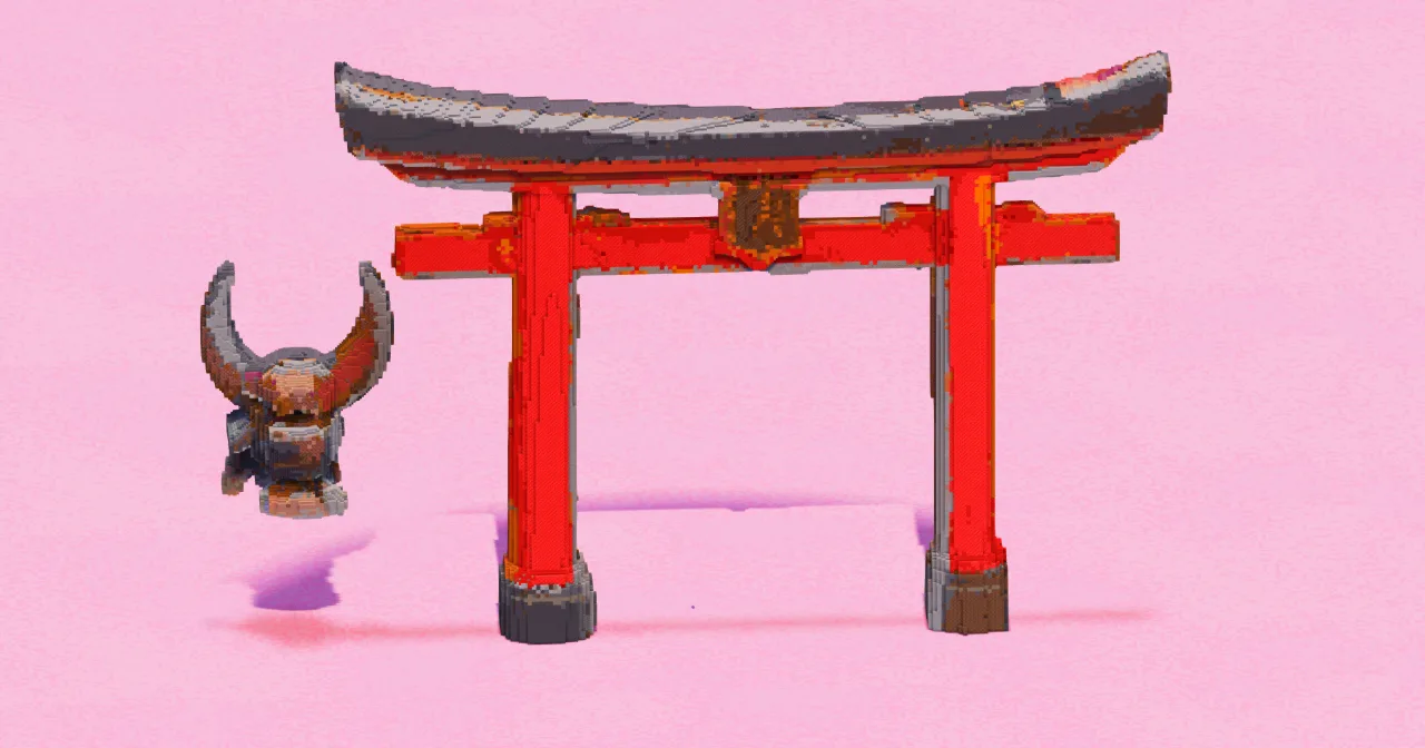 Samurai Shrine Diorama — Minecraft Build by EasternRealms